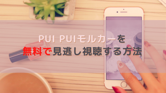 プイモルカーを無料で見る方法